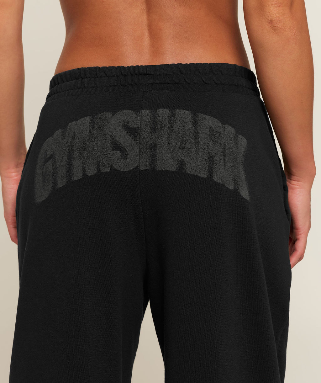 Gymshark Power Straight Leg Pants - Black/Wash