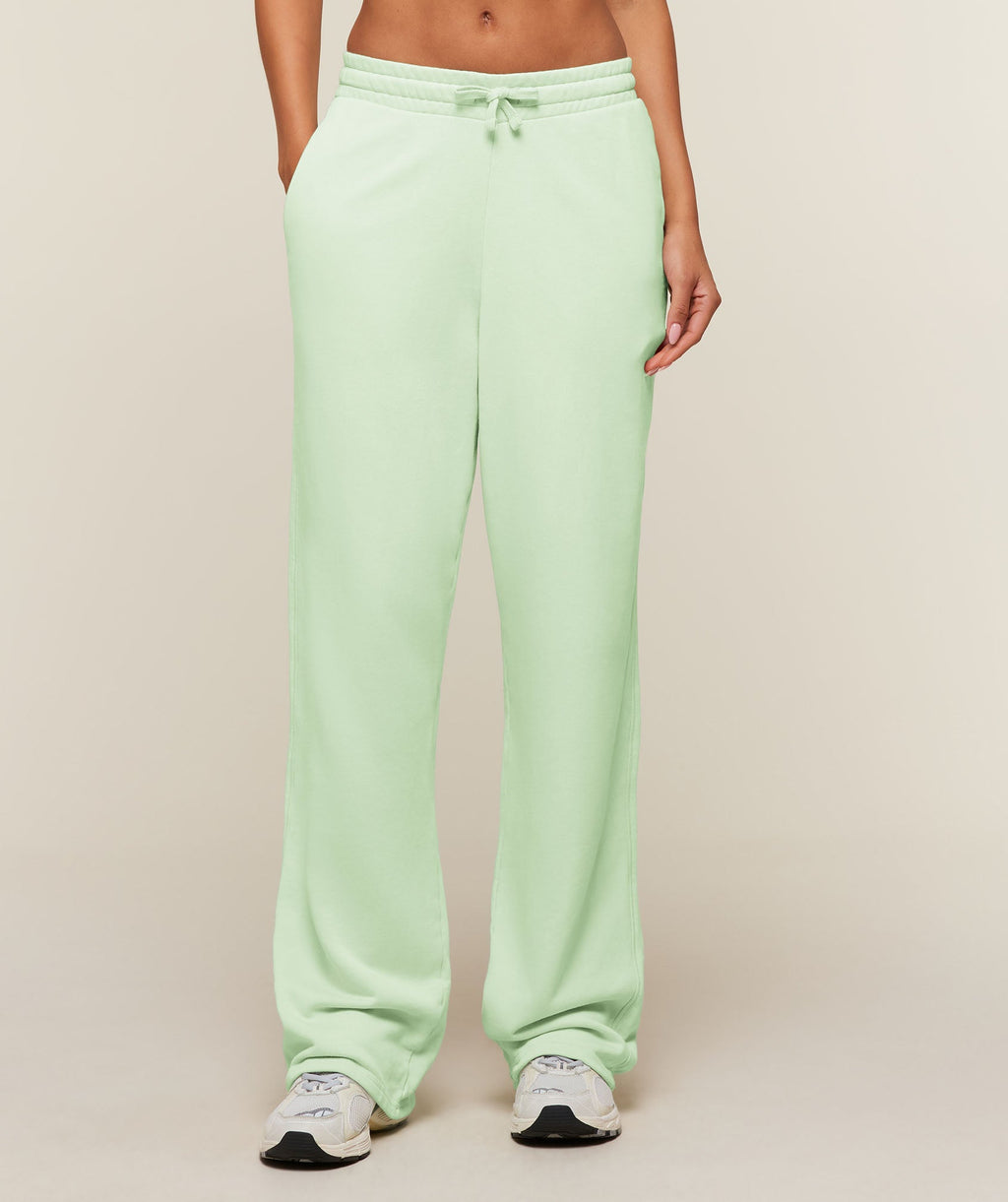 Gymshark Power Straight Leg Pants Tall - Sprint Green/Wash