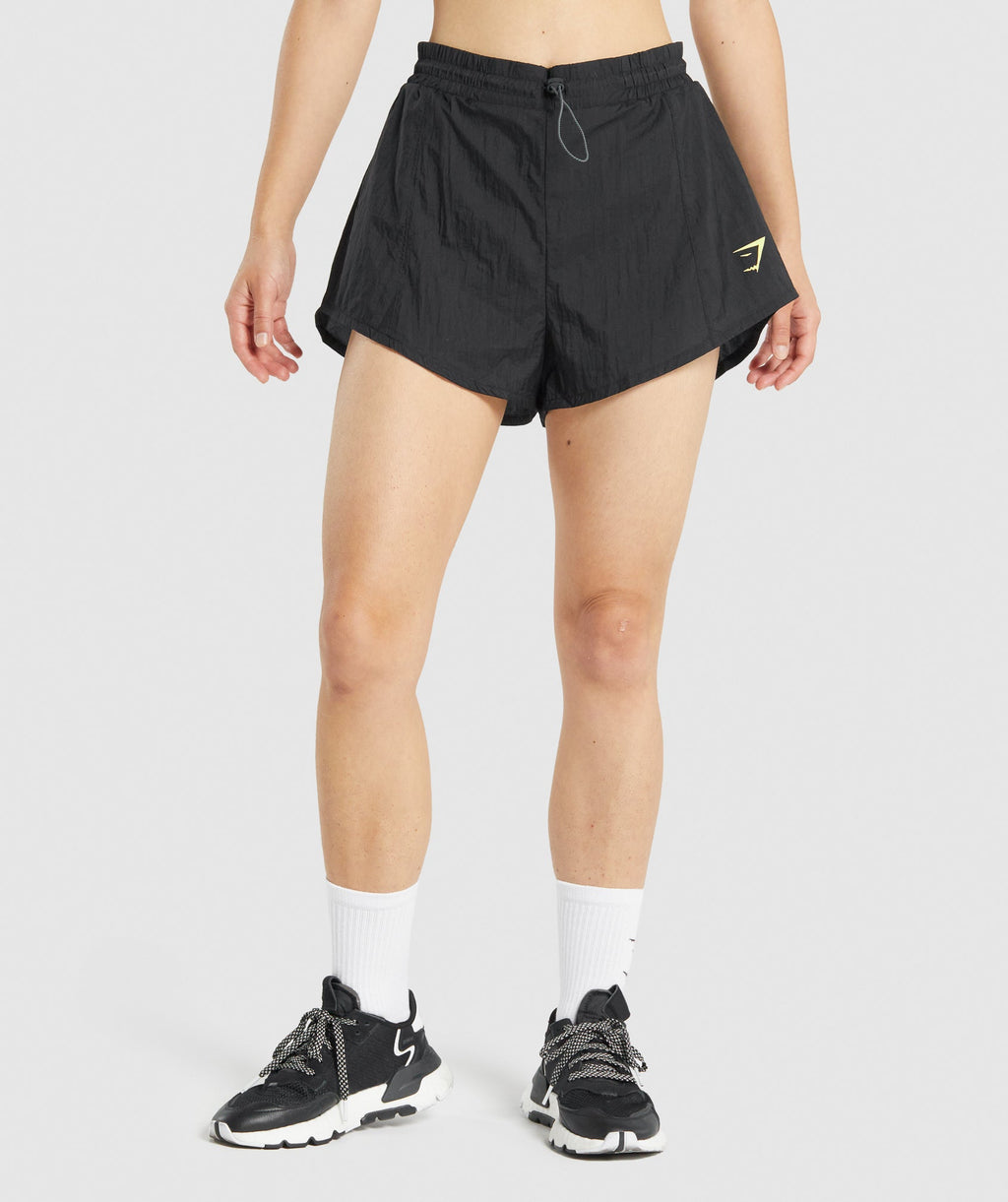 Gymshark Pulse 2 in 1 Shorts - Black