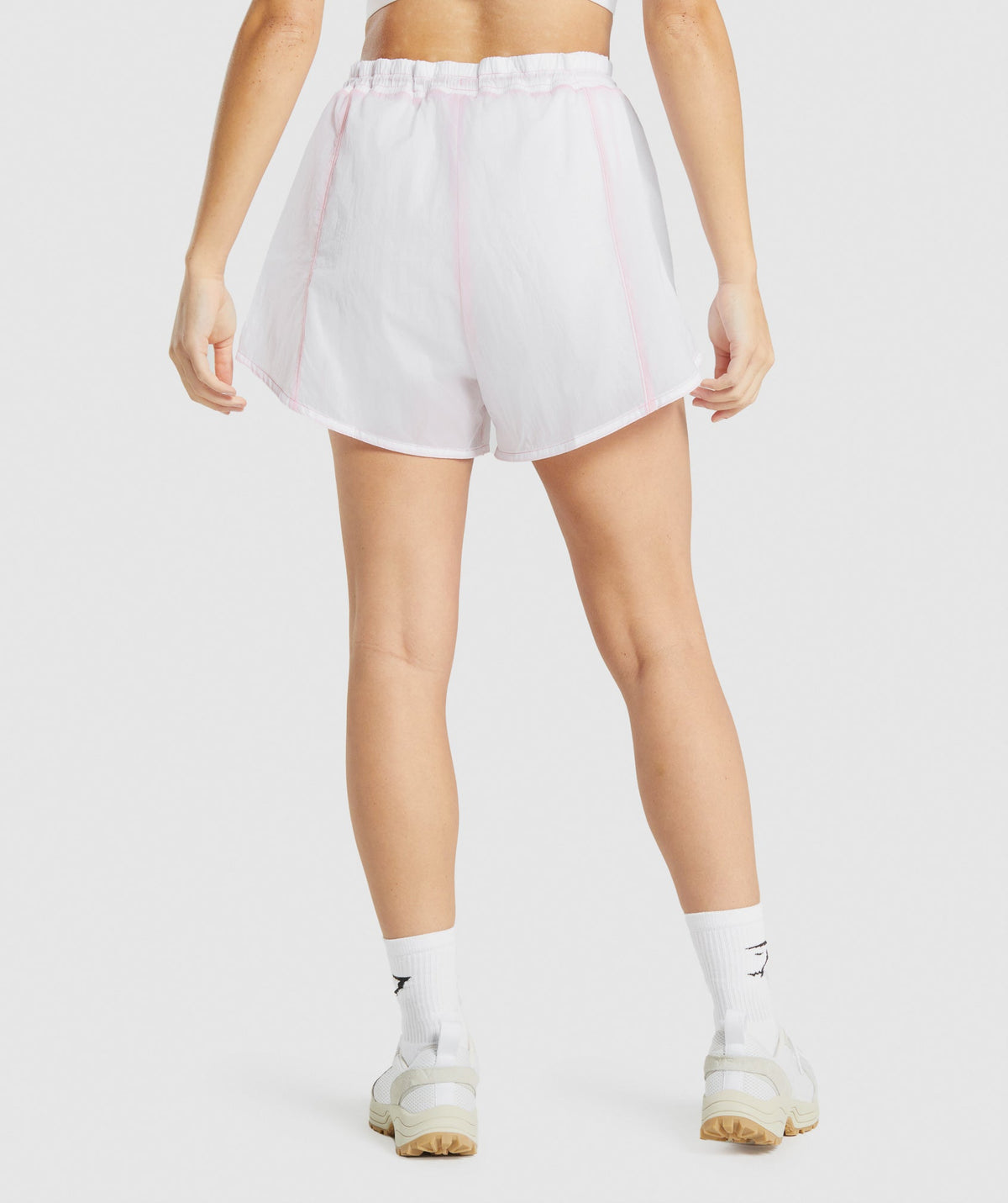 Gymshark Pulse 2 in 1 Shorts - White
