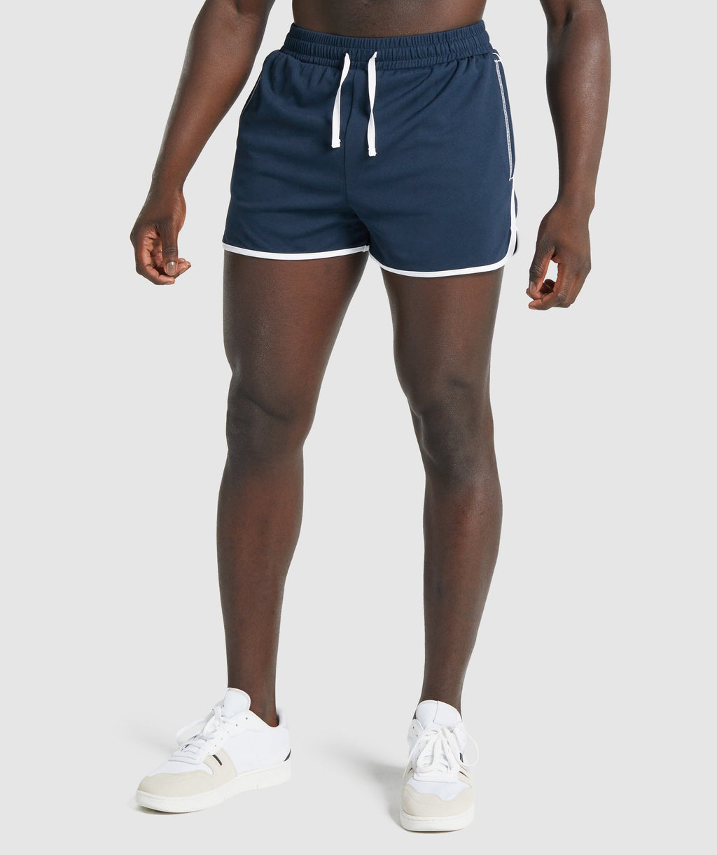 Gymshark Recess 3" Quad Shorts - Navy