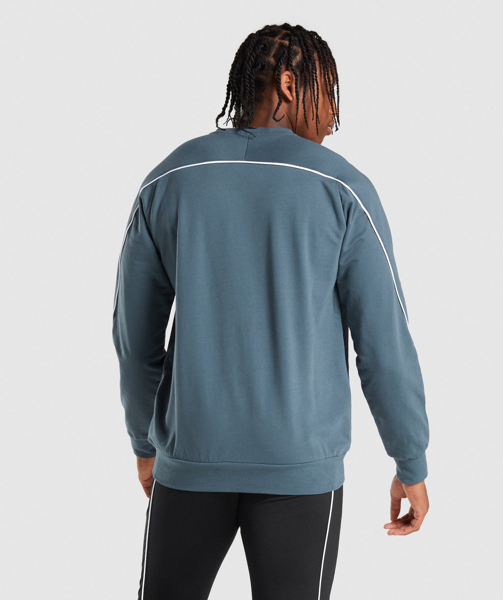Gymshark Recess Crew Sweatshirt - Teal