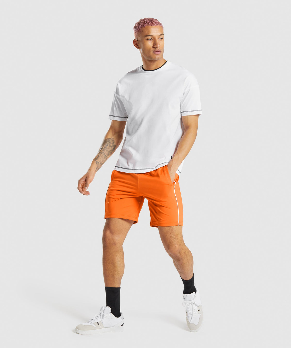 Gymshark Recess Shorts - Orange