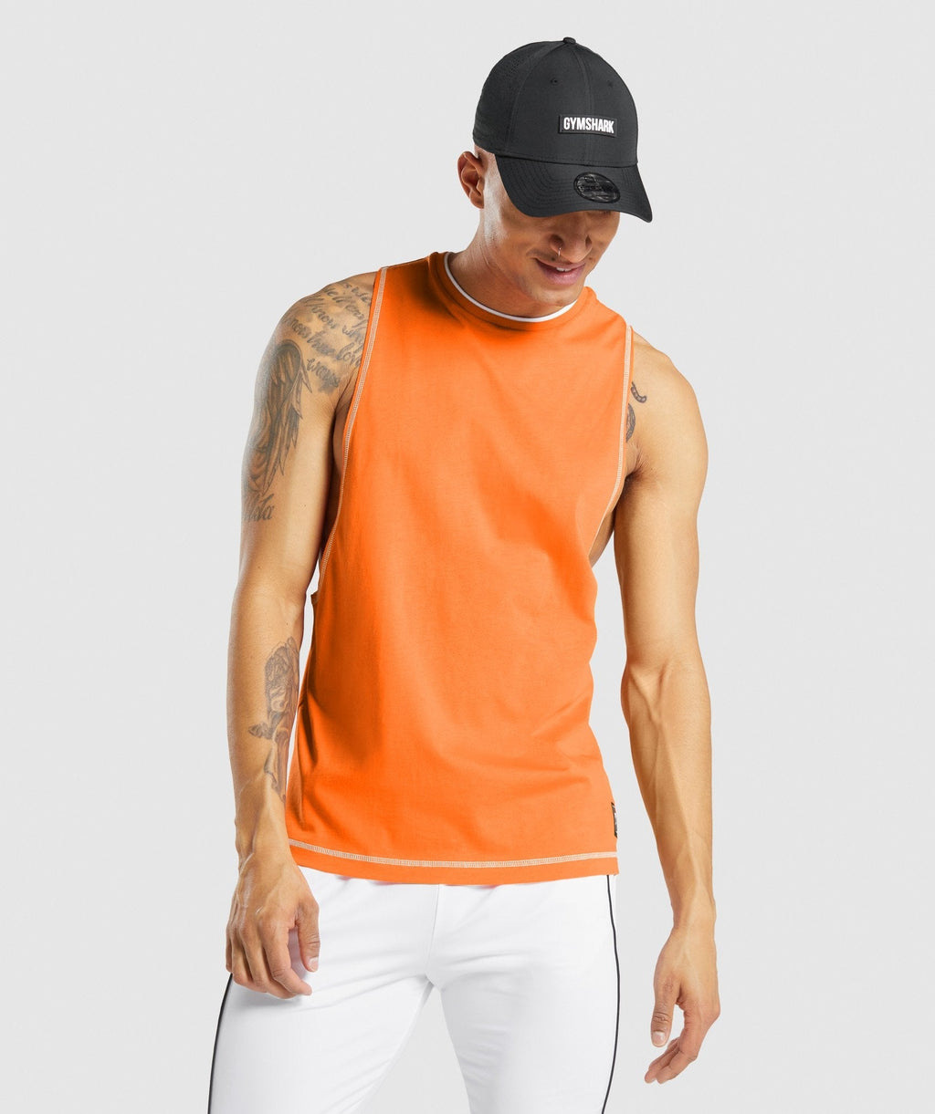 Gymshark Recess Tank - Orange