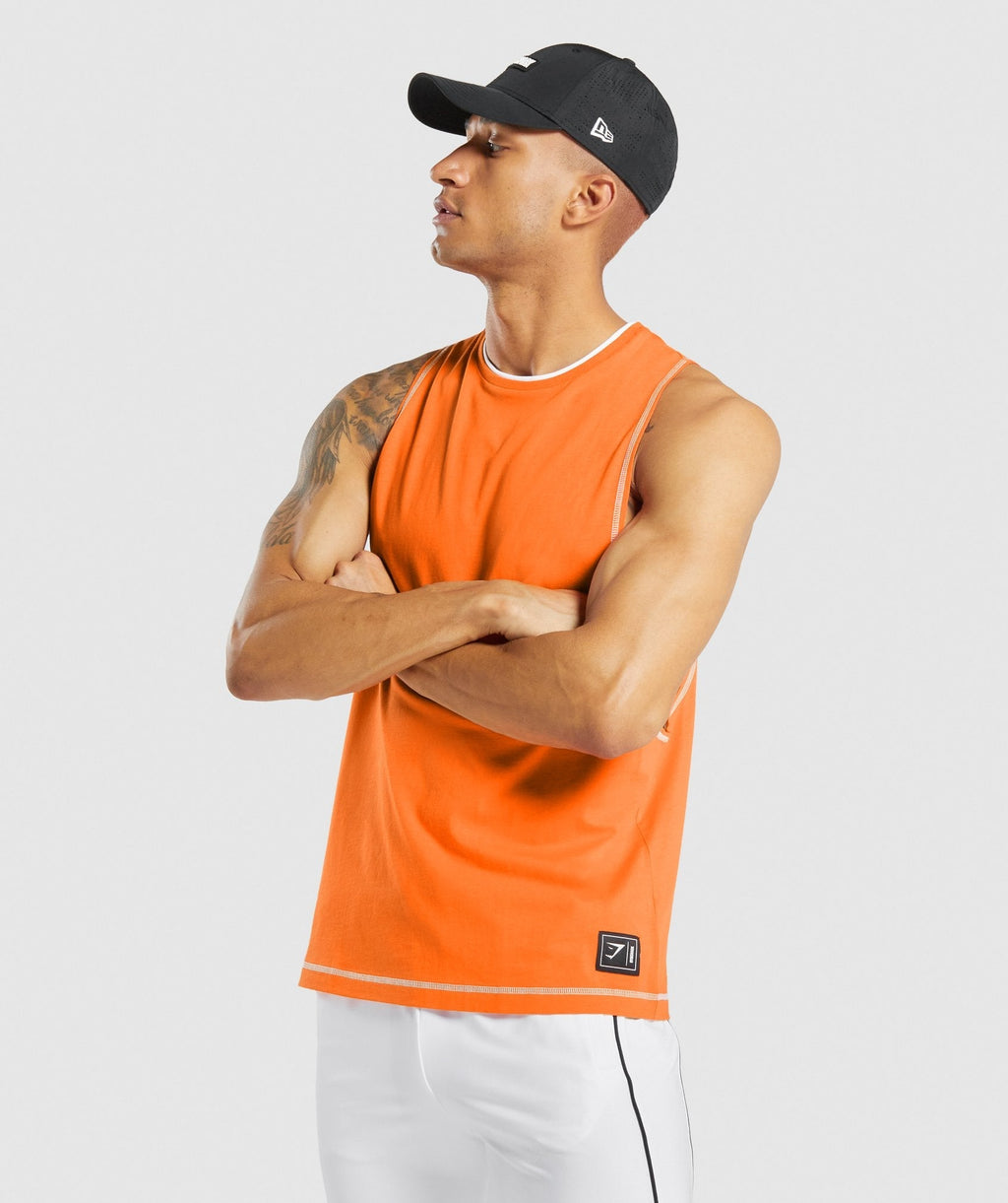 Gymshark Recess Tank - Orange