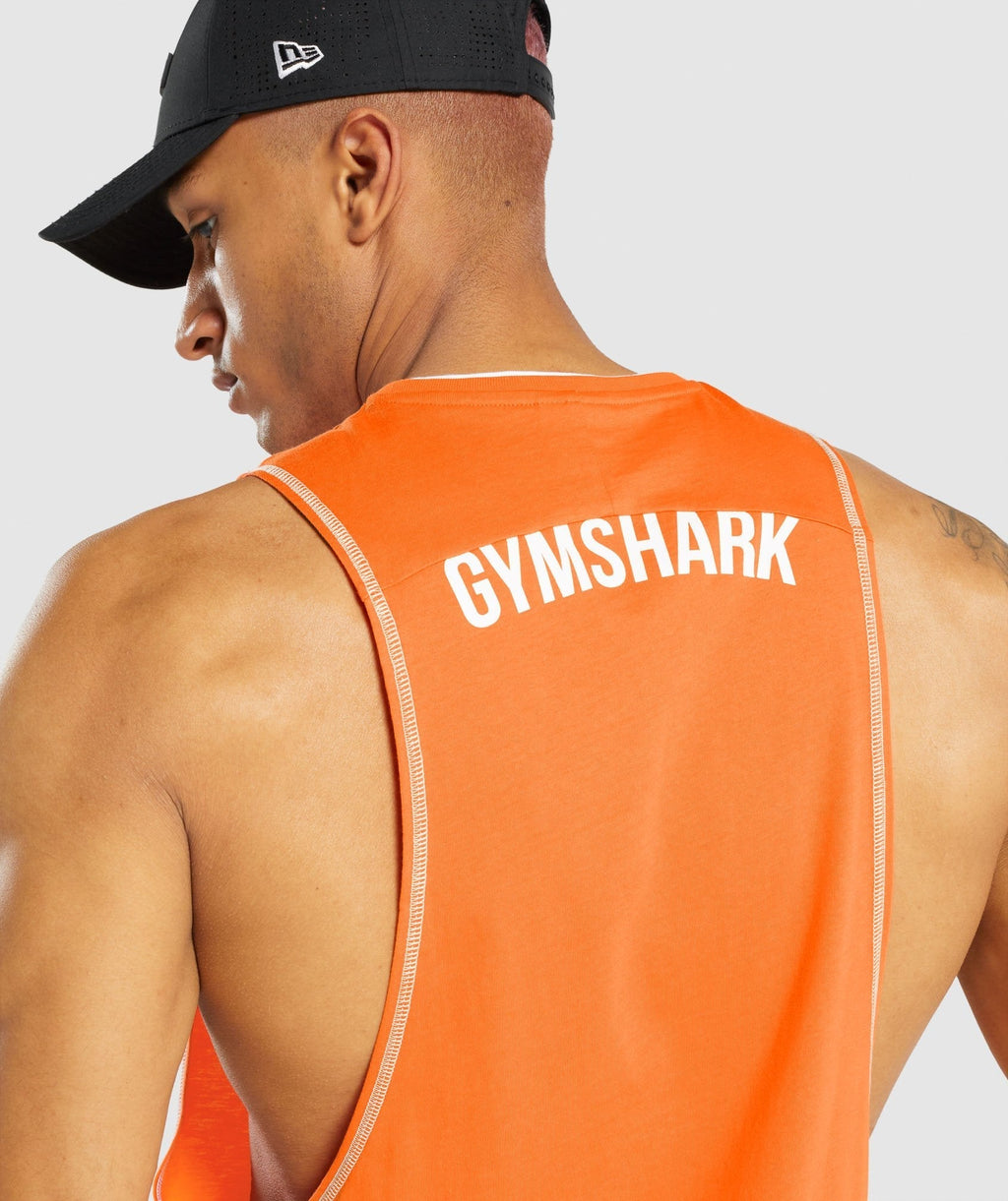 Gymshark Recess Tank - Orange
