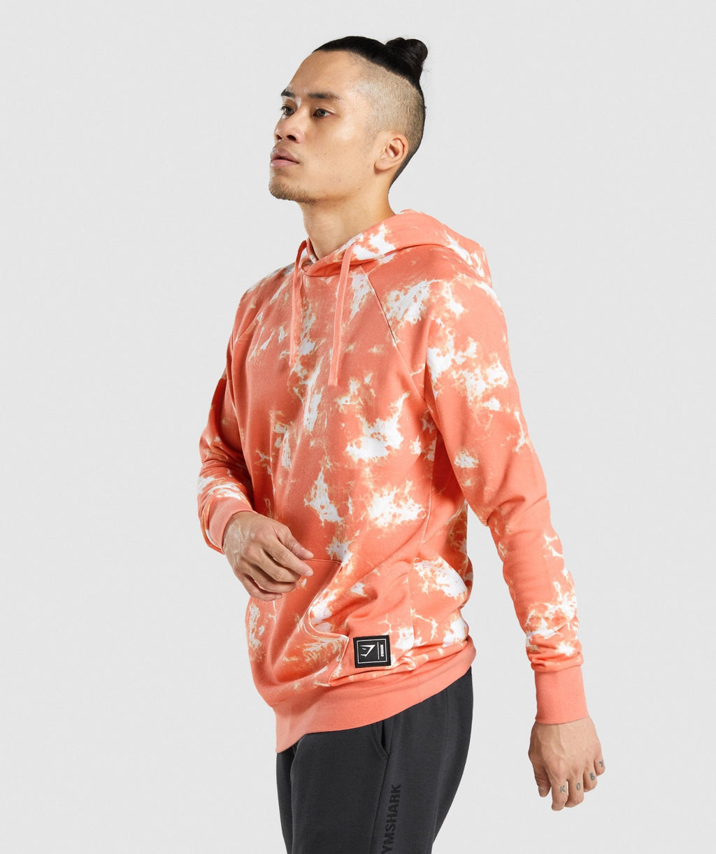 Gymshark Restore Hoodie - Orange Print