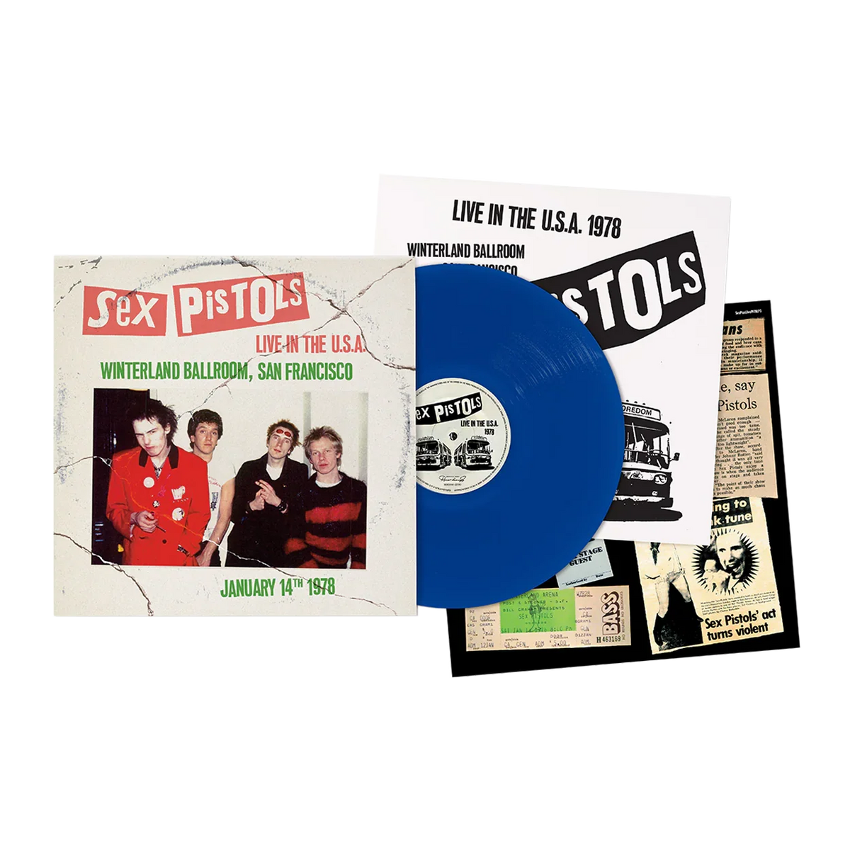 Sex Pistols - Live in The U.S.A 1978 – San Francisco