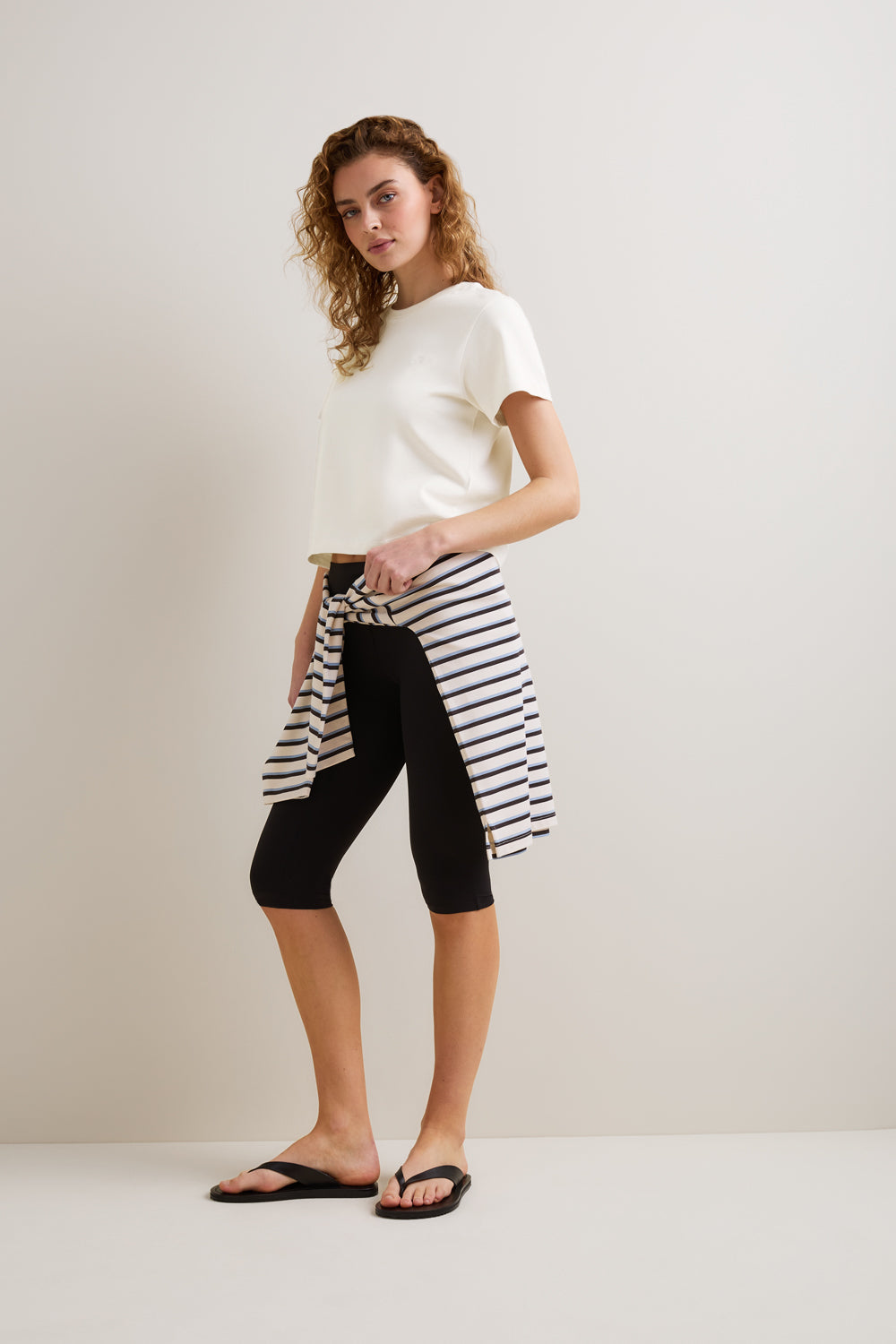 Boxy Baby Tee - Ivory