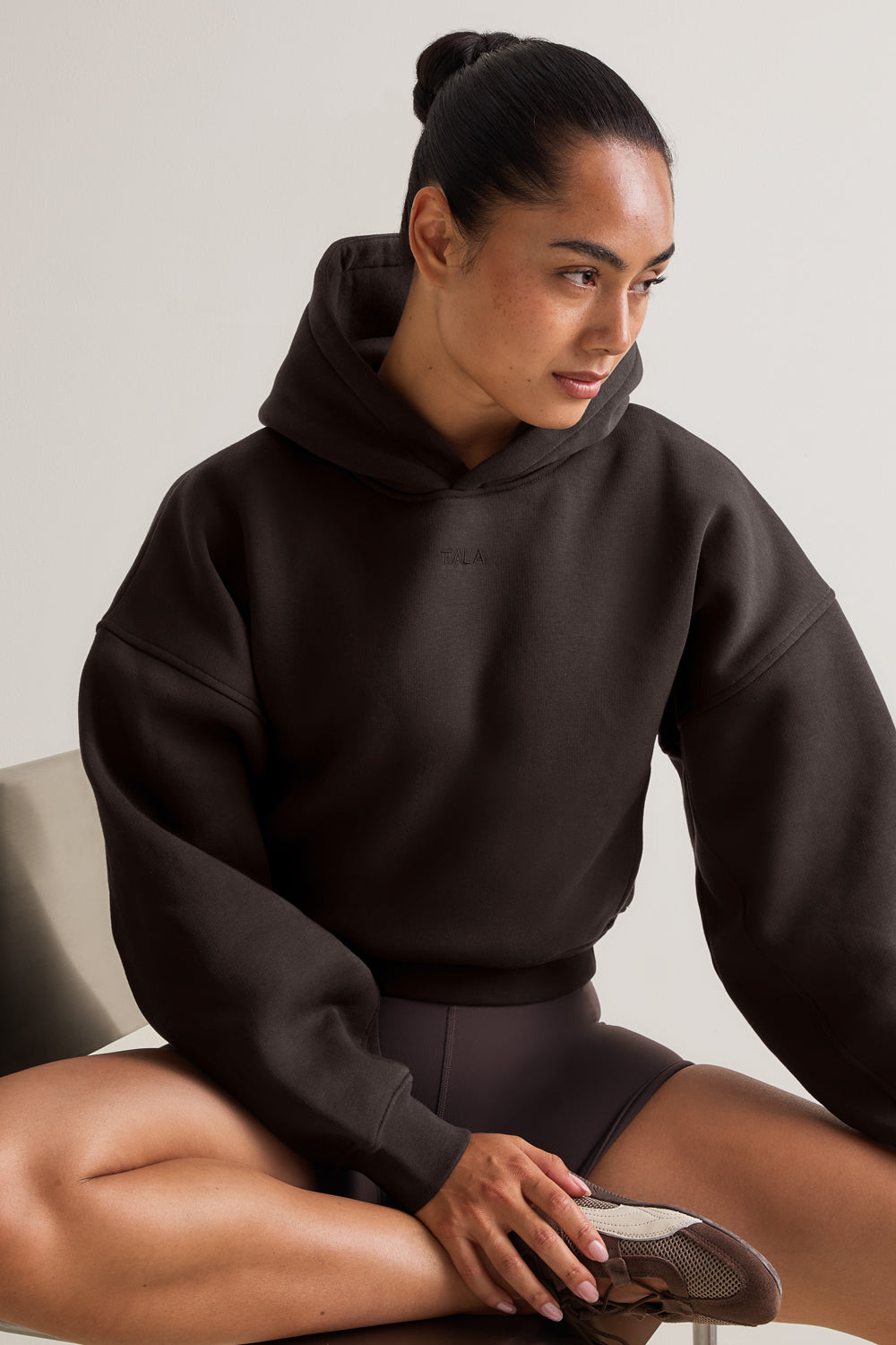 Cocoon Pullover Hoodie - Americano