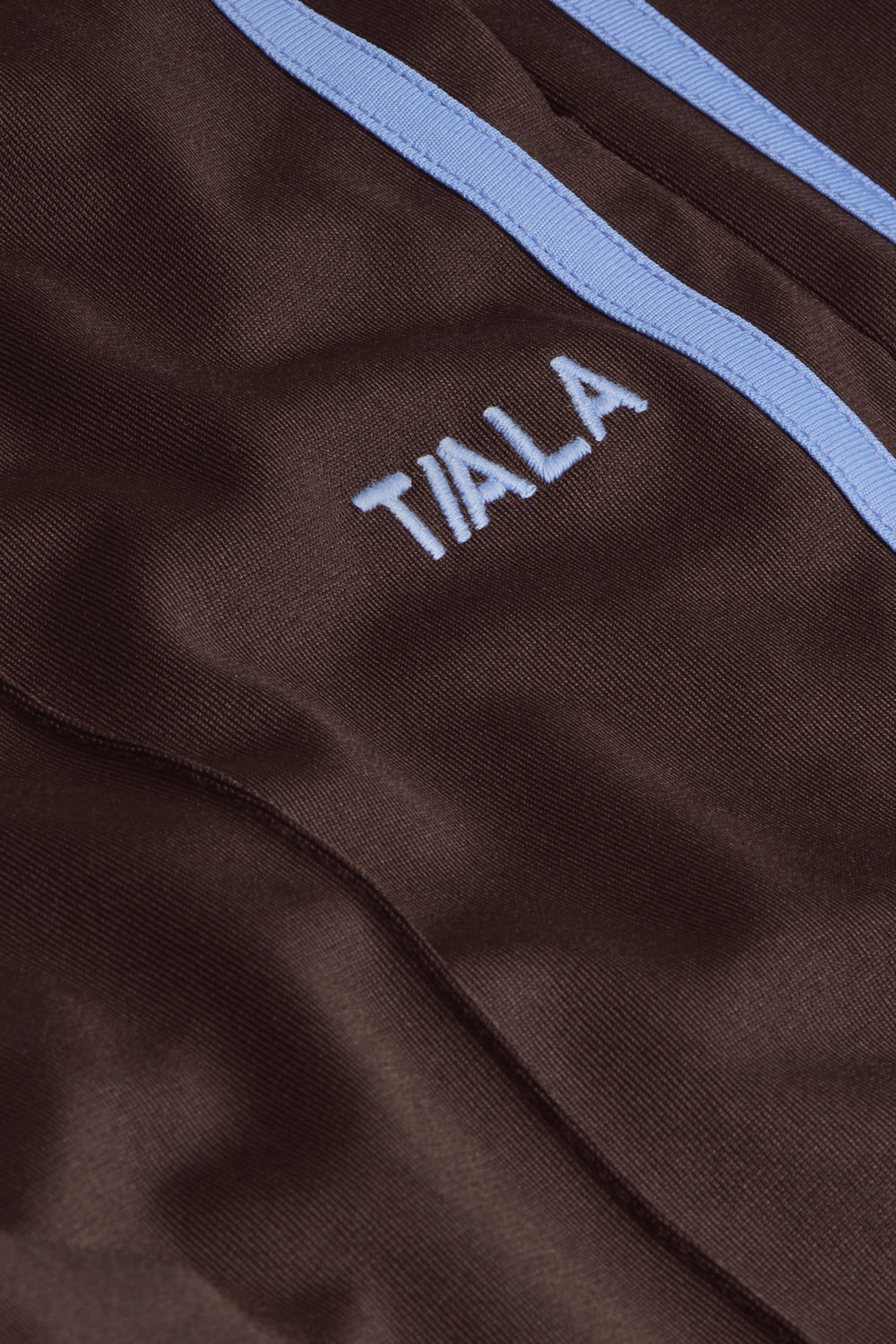 Contrast Stripe Jogger - Chestnut Brown