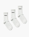 3 Pack Socks - Light Grey Melange