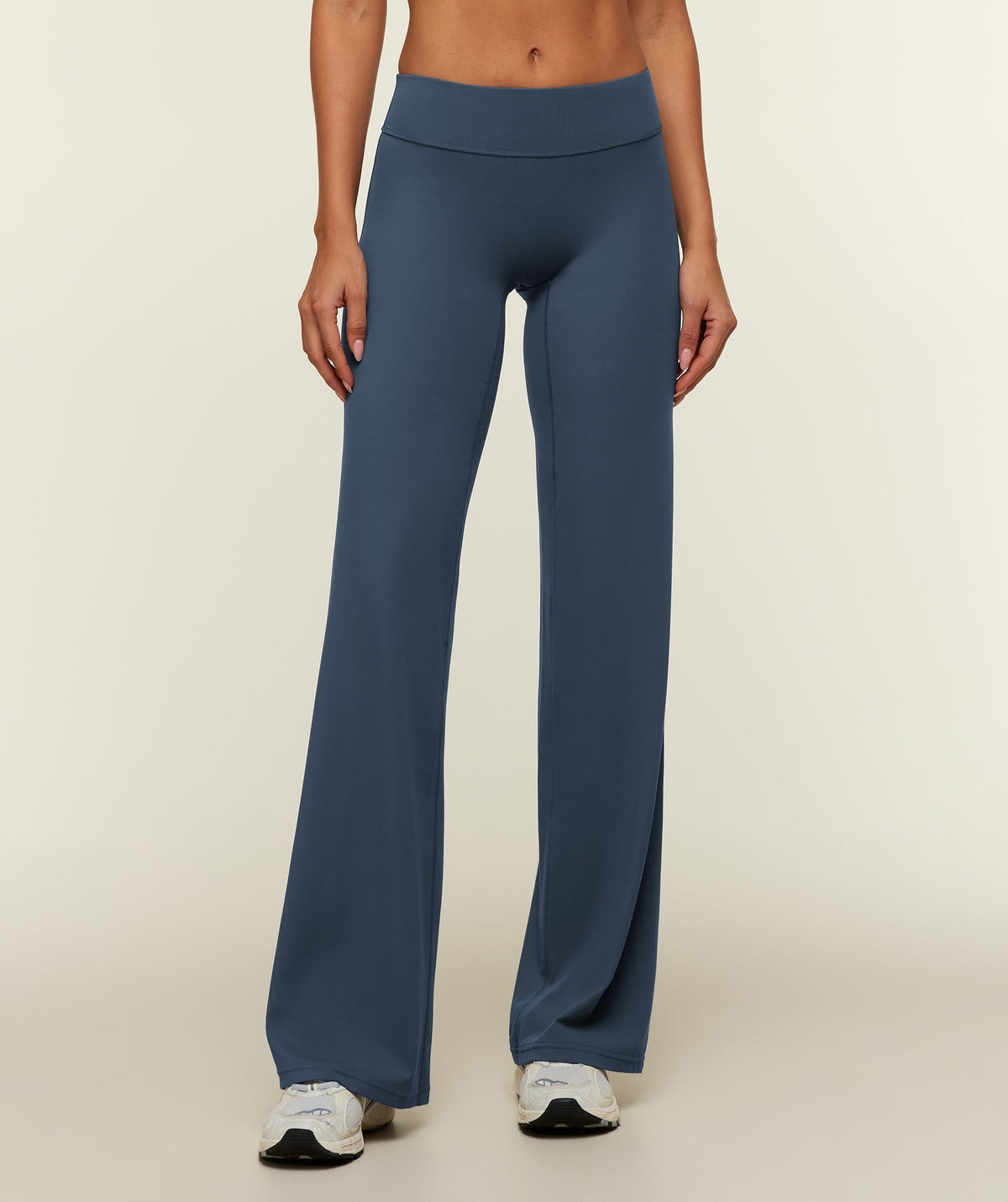 Gymshark SoftSense™ Mid-Rise Straight Leg Leggings Tall - Shadow Blue