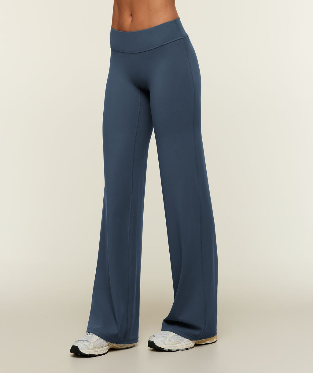 Gymshark SoftSense™ Mid-Rise Straight Leg Leggings Tall - Shadow Blue