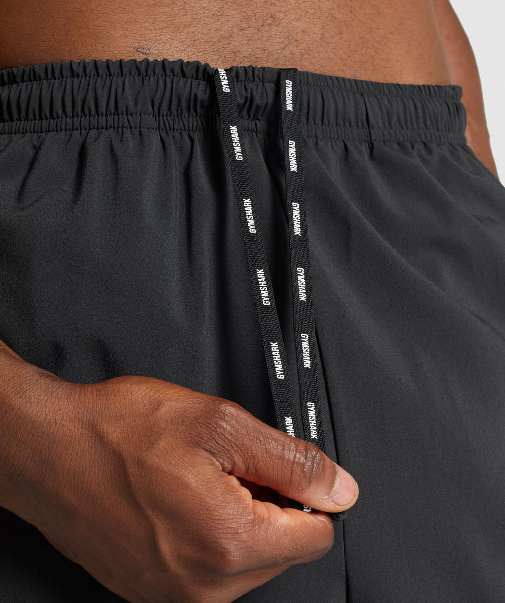Gymshark Graphic Sport Shorts - Black