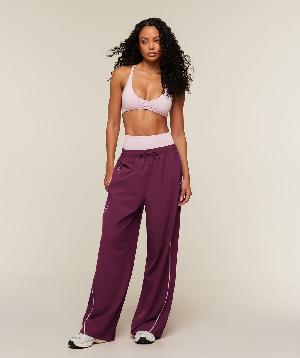 Gymshark Track Pants Tall - Strength Pink