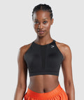 Gymshark Mesh Neckline 2.0 Sports Bra - Black