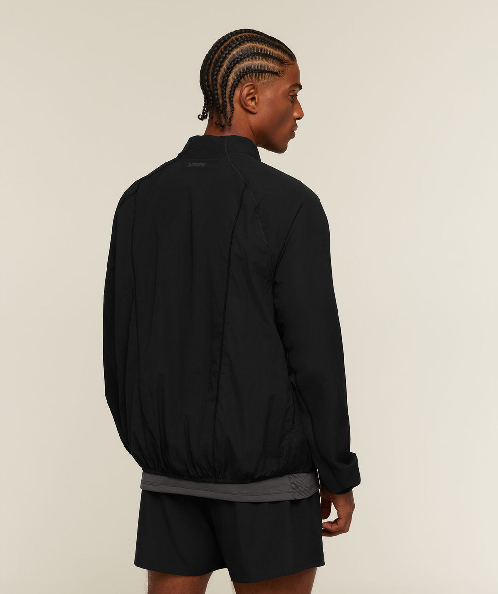 Gymshark Distance 1/4 Zip Jacket - Black