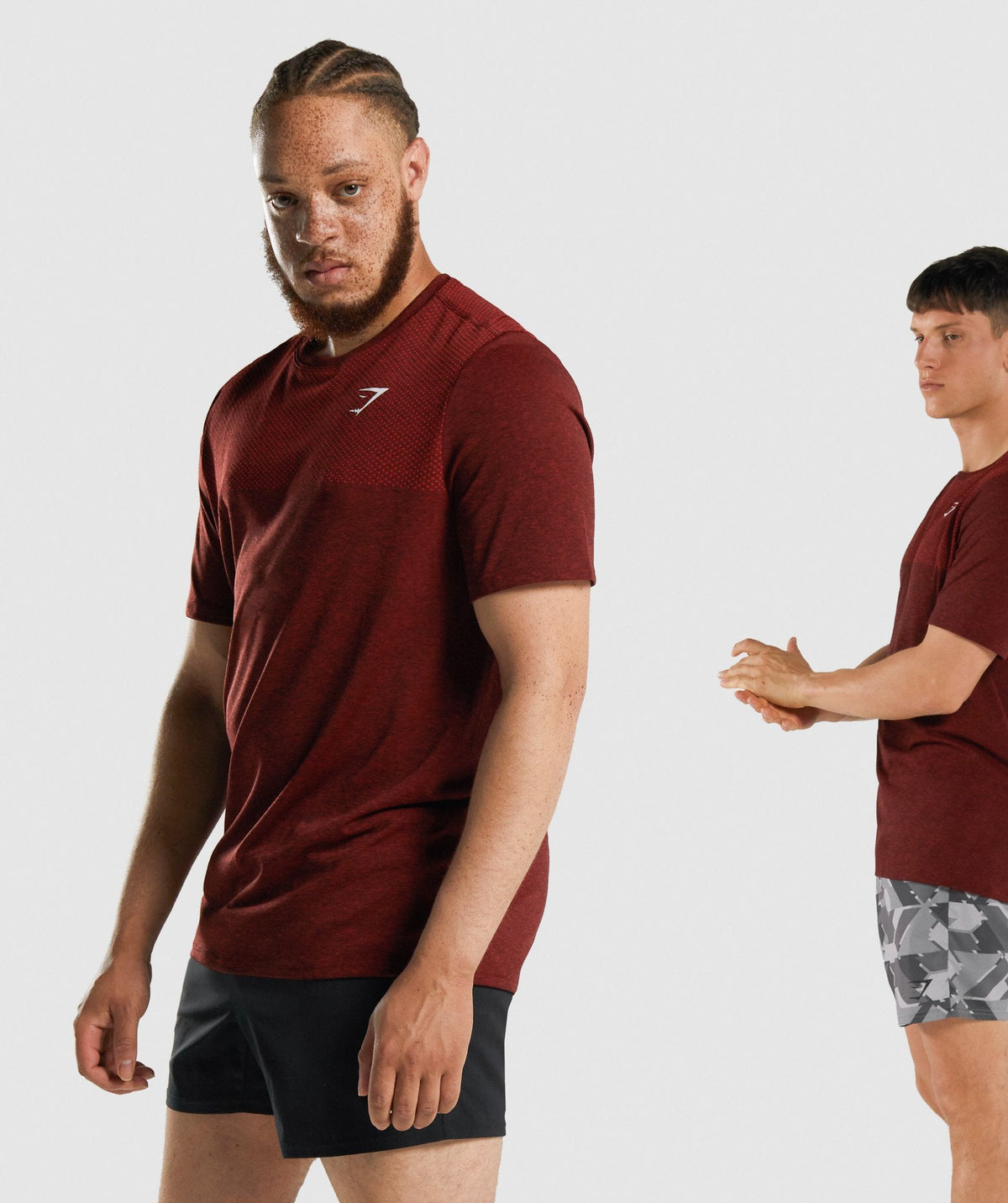 Gymshark Vital T-Shirt - Red Marl