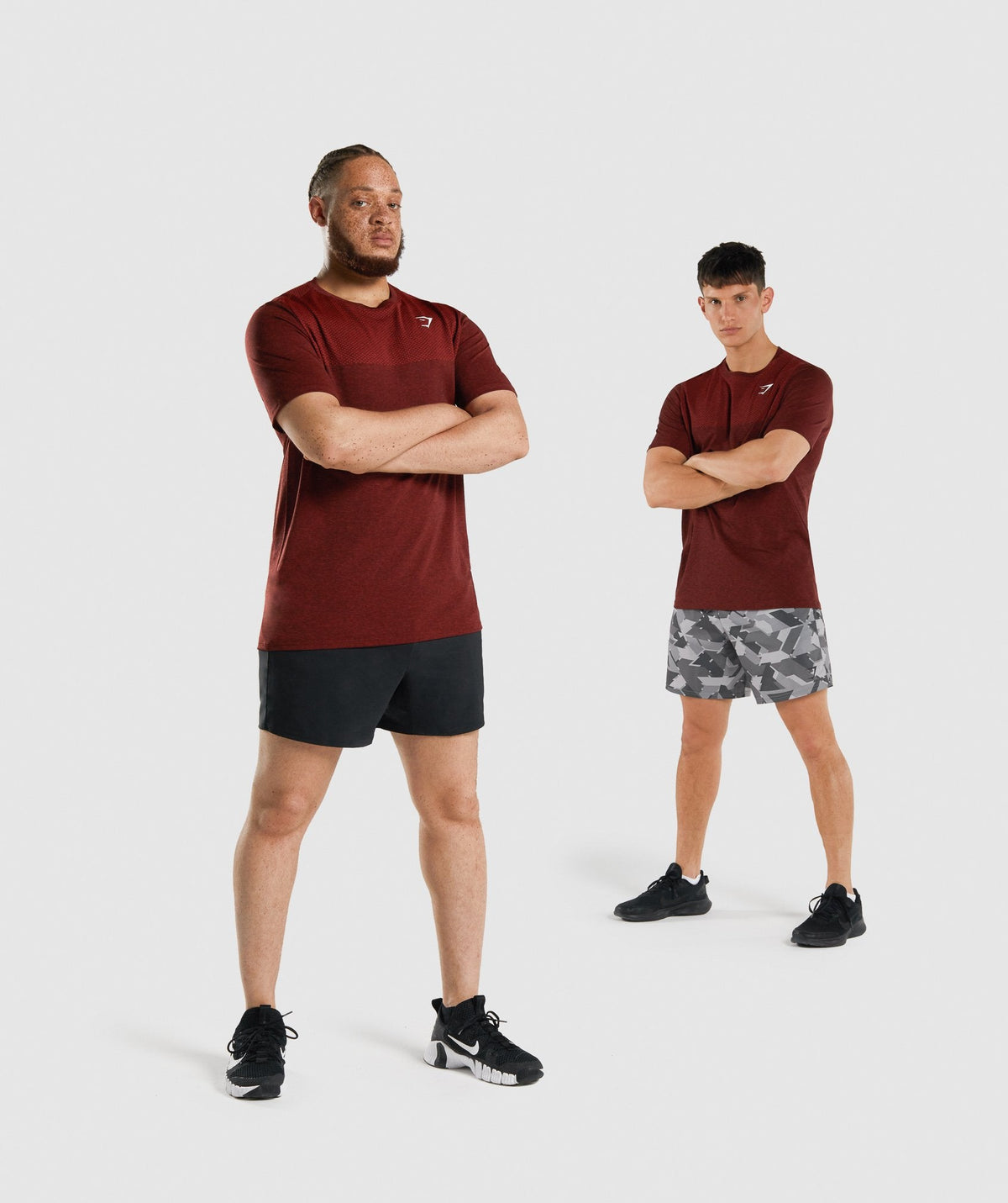 Gymshark Vital T-Shirt - Red Marl