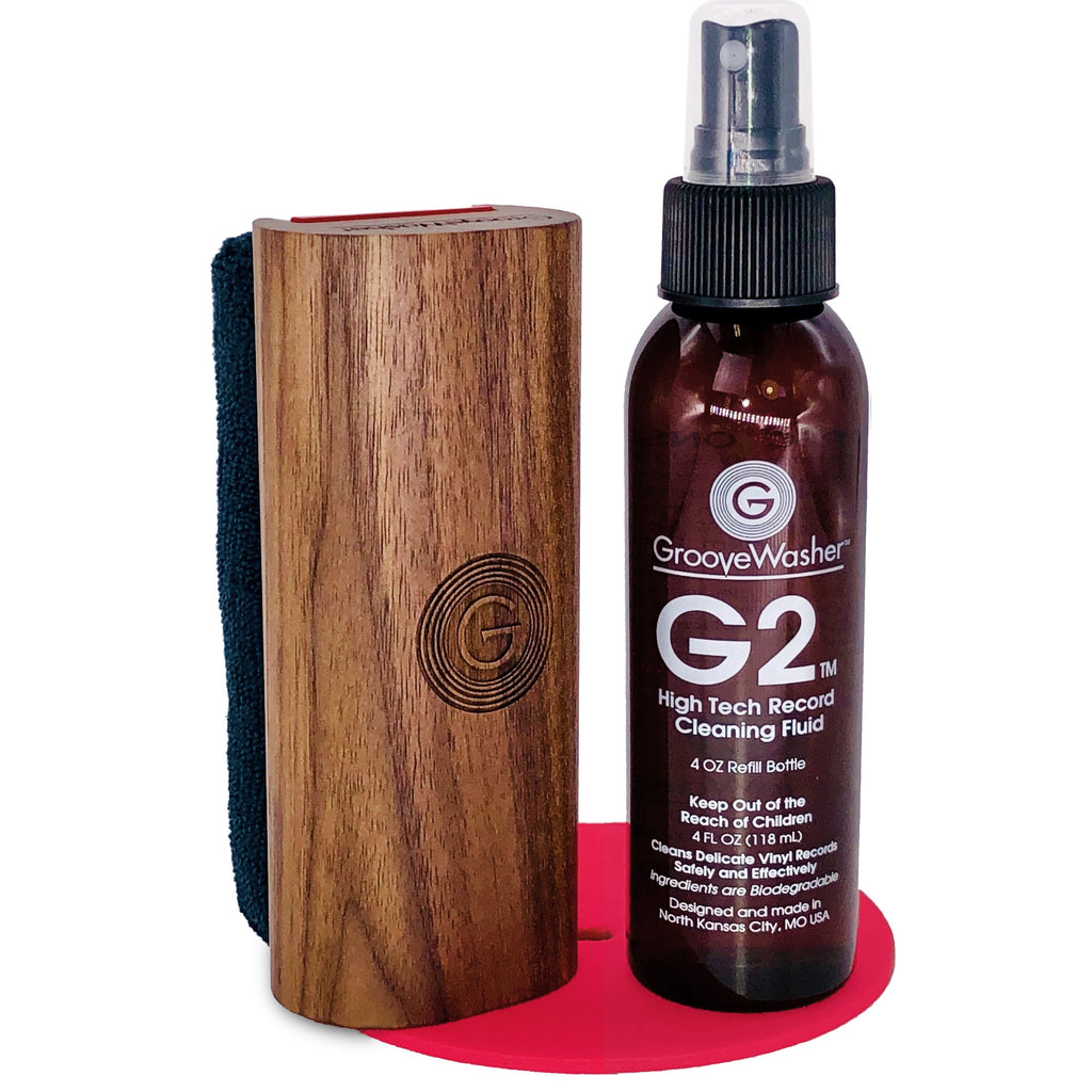 GrooveWasher: Hardwood Record Cleaning Kit