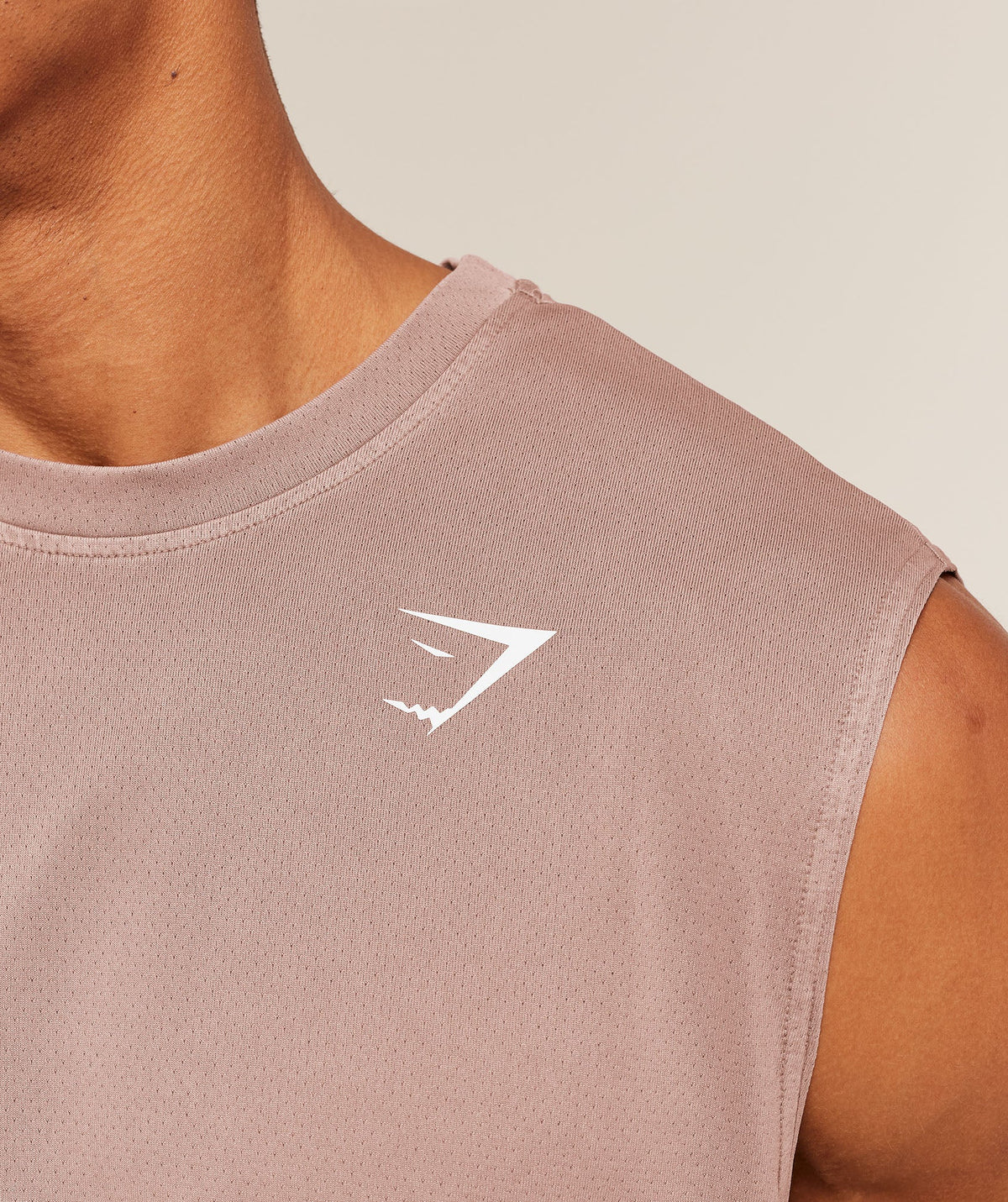 Gymshark Washed Pastels Tank - Taupe Brown/Wash