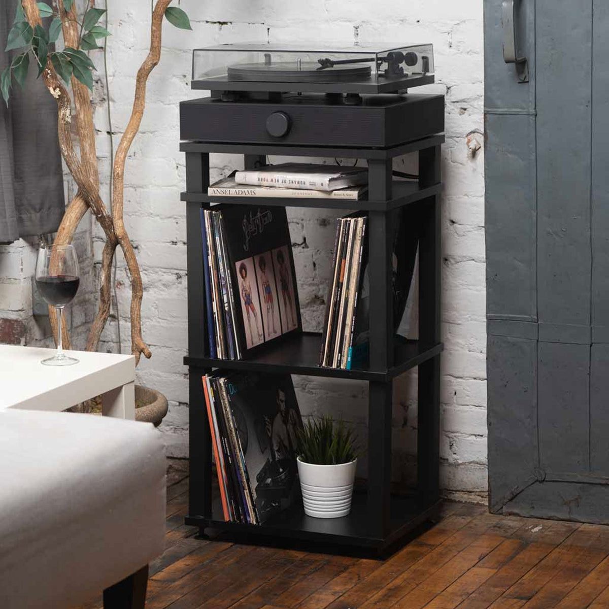 Andover Audio: SpinStand Record + Turntable Stand for Spinbase