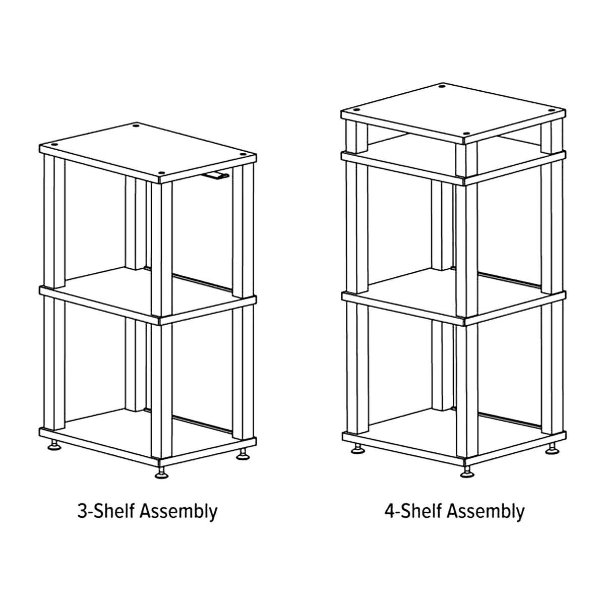 Andover Audio: SpinStand Record + Turntable Stand for Spinbase