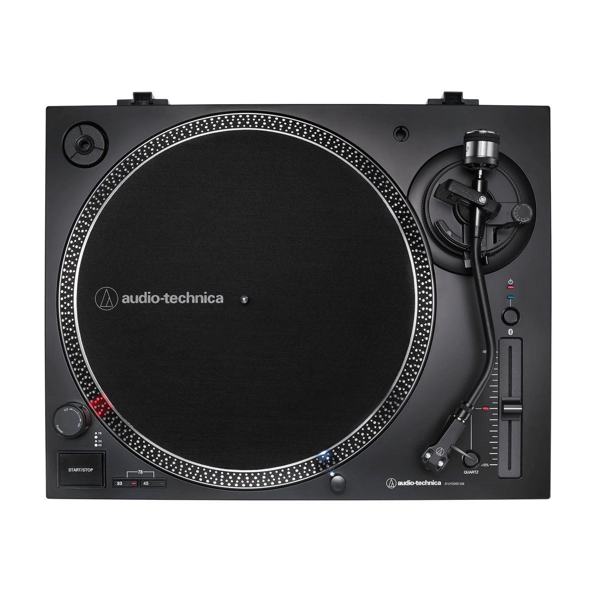 Audio-Technica AT-LP120XBT-USB Direct-Drive Turntable (Analog, Wireless & USB) (AT-LP120XBT-USB-BK)