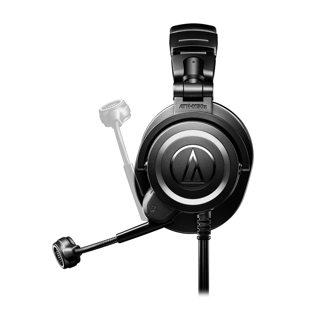 Audio-Technica Streaming Headset ATH-M50xSTS, Black (ATH-M50XSTS)