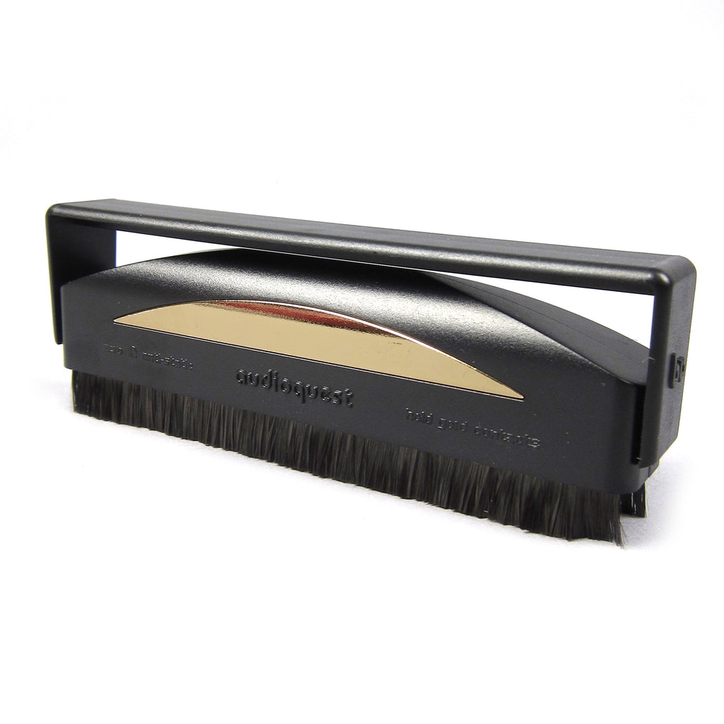 Audioquest: Anti-Static Record Brush - Gold