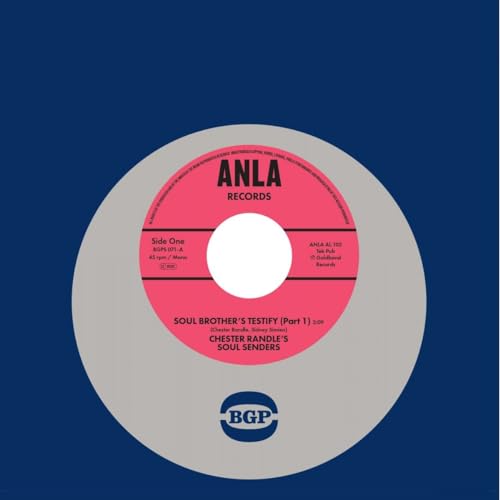 Chester Randle’s Soul Senders - Soul Brothers Testify (Part 1) / Soul Brothers Testify (Part 2) [VINYL]