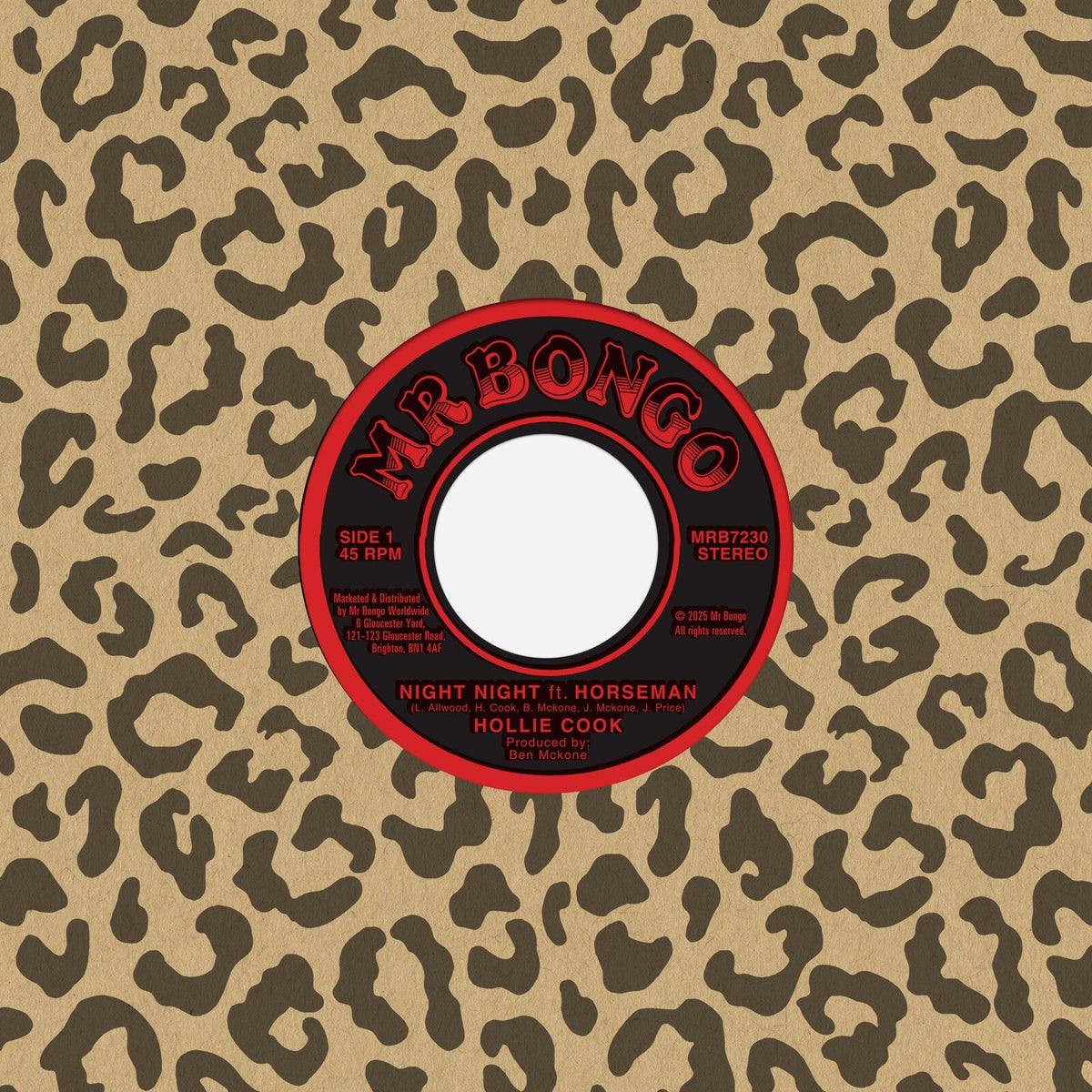 Hollie Cook Ft. Horseman - Night Night [VINYL]