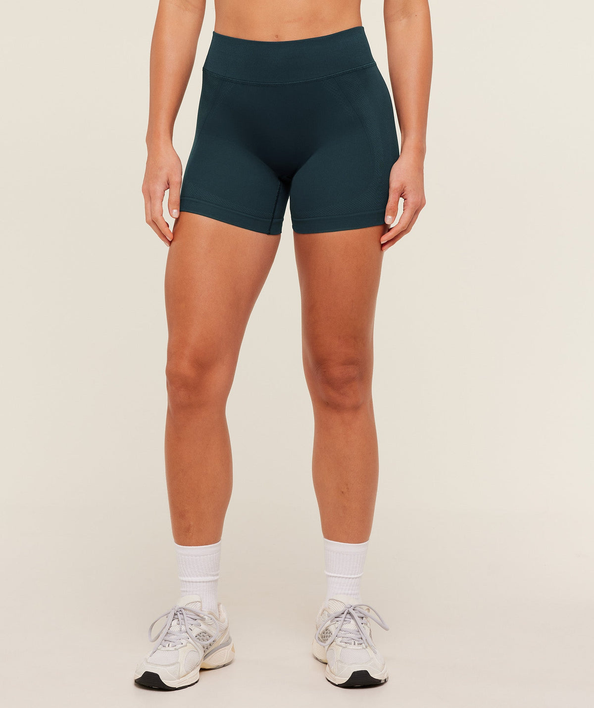 Gymshark Weekend Seamless Short - Deep Petrol Blue/Stealth Blue