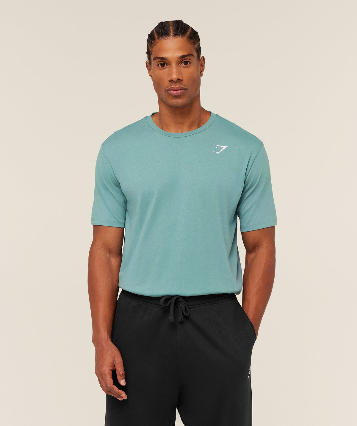 Gymshark Crest T-Shirt - Storm Blue