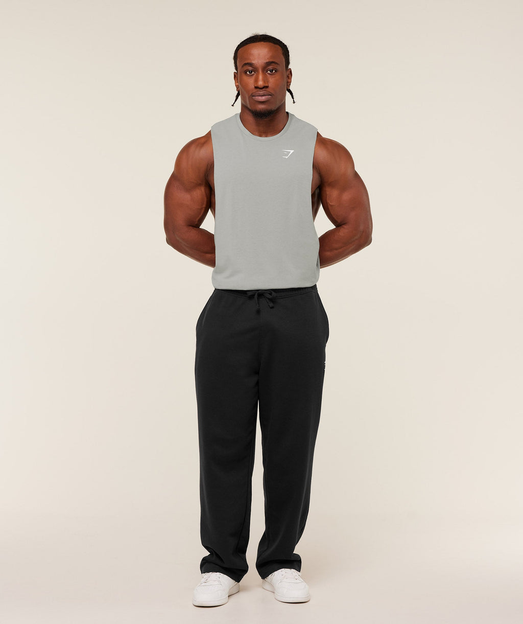 Gymshark Critical Drop Arm Tank - Smokey Grey