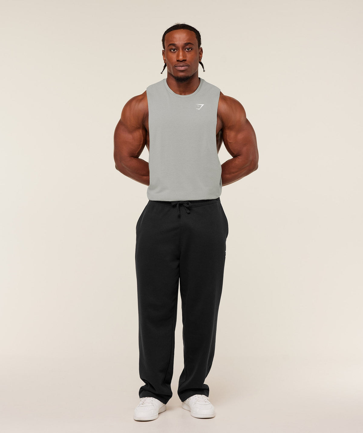 Gymshark Critical Drop Arm Tank - Smokey Grey