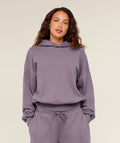 Gymshark Power Washed Oversized Hoodie - Dusk Purple/Acid Wash Small Ball