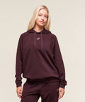 Gymshark Training Oversized Fleece Hoodie - Cherry Purple