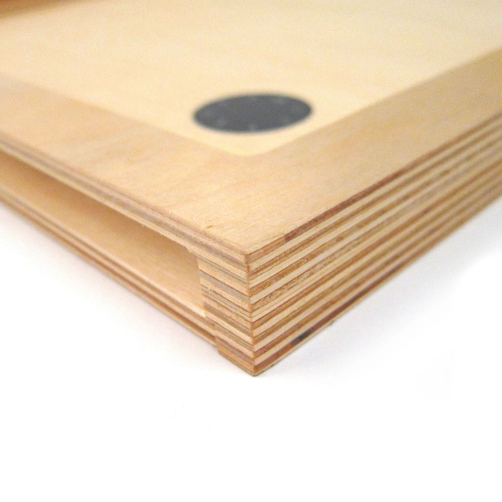 Line Phono: Premium Vinyl Record Frame - Baltic Birch, Made In The USA