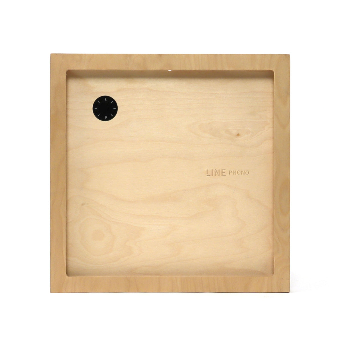 Line Phono: Premium Vinyl Record Frame - Baltic Birch, Made In The USA
