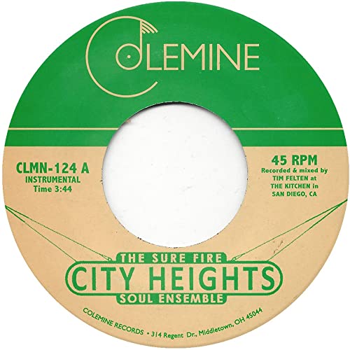 The Sure Fire Soul Ensemble - City Heights/Strollin' Adams [7"] [VINYL]