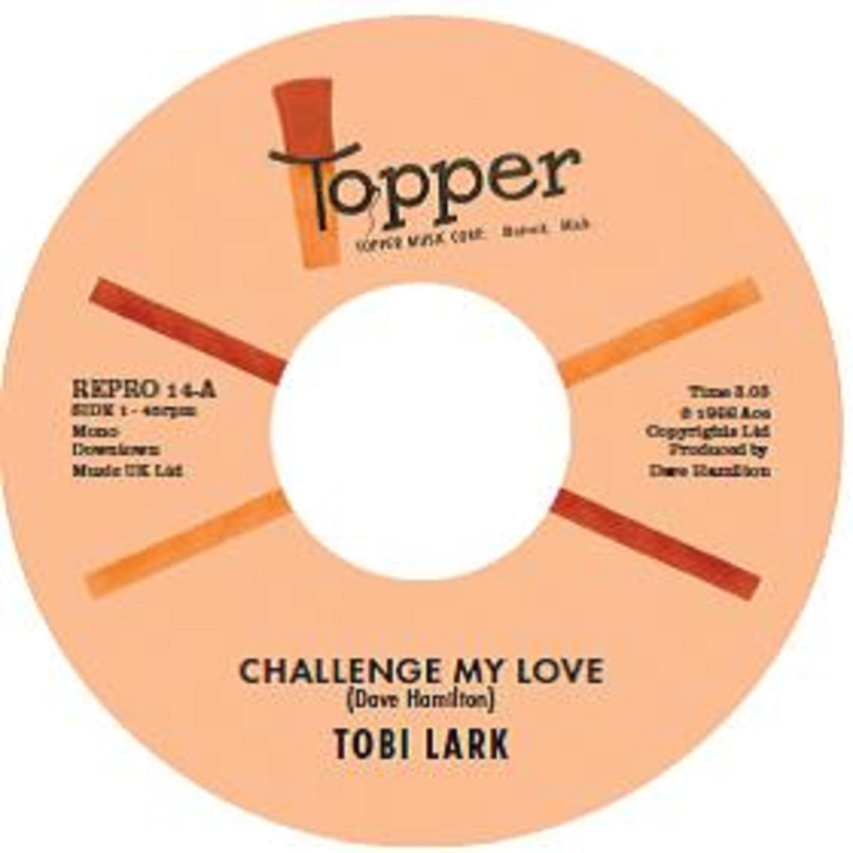 Tobi Lark - Challenge My Love / Sweep It Out In The Shed [7"] [VINYL]