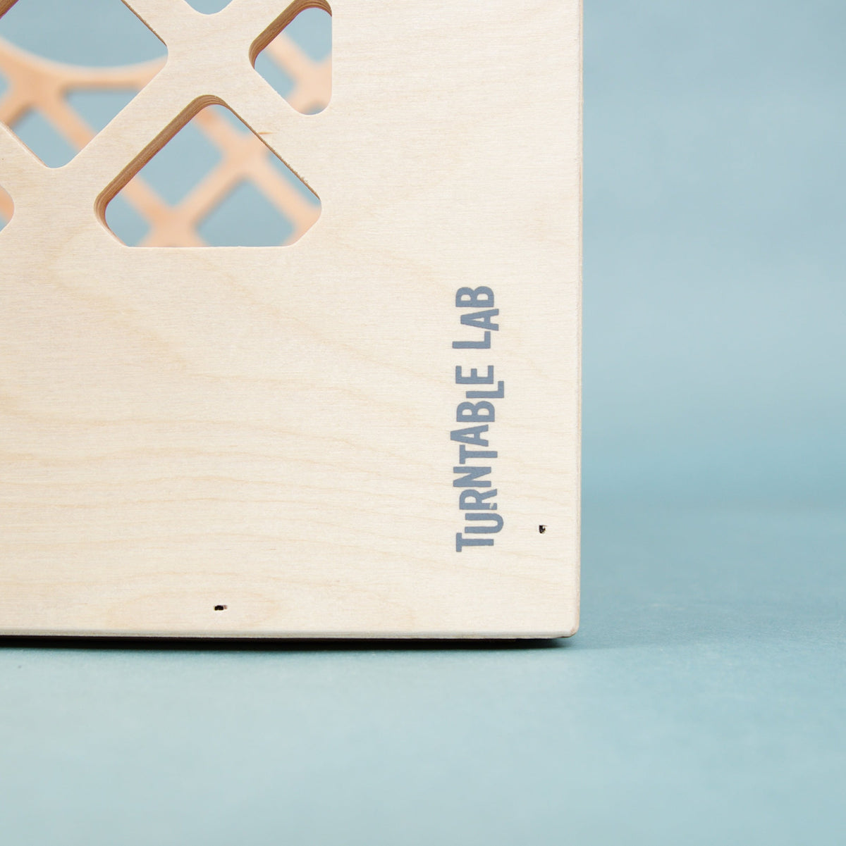 Turntable Lab: Classic Wooden Record Storage Crate